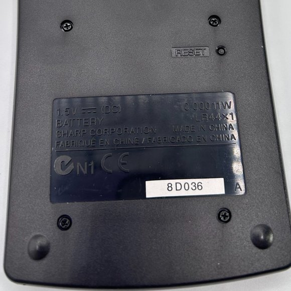 Sharp EL-W535 WriteView Scientific Calculator w/Cover Black WORKS - Picture 9 of 9